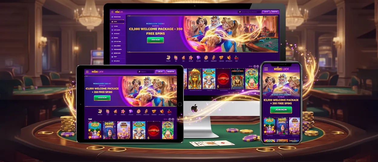 Midasluck adaptive app