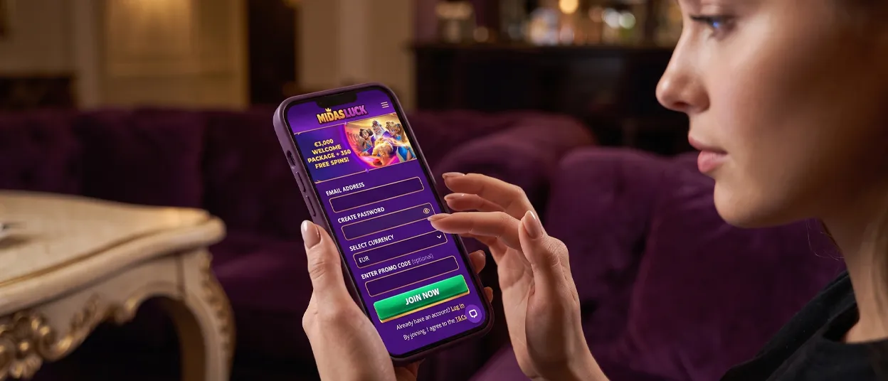 midasluck casino login